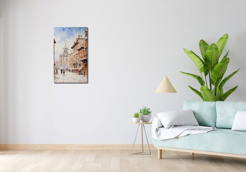 Obraz 40x70cm Urok Starych Miast zdjęcie 2