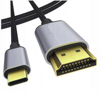 4Apple Kabel Adapter Przejściówka USB-C HDMI 4K 60Hz Thunderbolt 3 4 2m