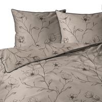 Pościel bawełniana PERKAL 160x200cm z lamówką + luksusowa TOREBKA