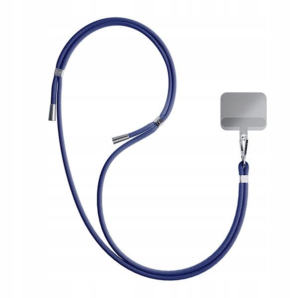 3MK EasyClip Dark Blue (silver) smycz do telefonu zdjęcie 10