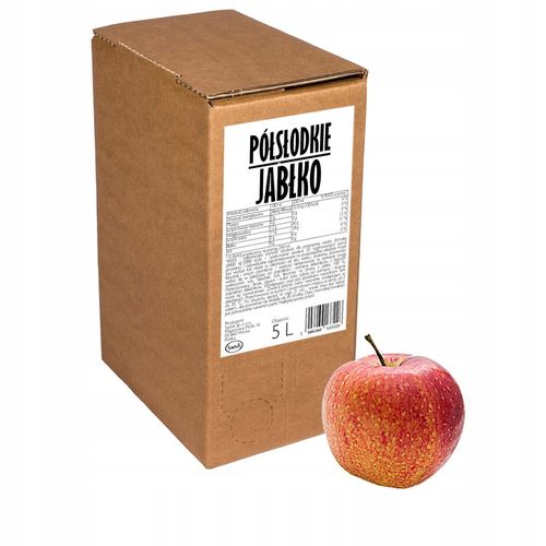 Sok jabłkowy 100% 5L naturalne polskie jabłko NFC z jabłek dla zdrowia 100% na Arena.pl