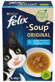 Felix Soup Original Rybne Smaki zestaw zup 6x48g
