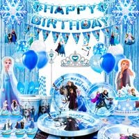 Dekoracje Urodzinowe Elsa, Artykułów Urodzinowych Elsa 145Pcs