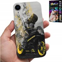 ETUI DO IPHONE XR - MOTOR MOTOCYKLE FAN WIELE WZORÓW PLECKÓW