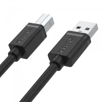 Unitek czarny kabel przewód USB 2.0 do USB-B AM-BM 3M, do drukarki