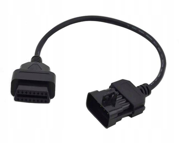 ADAPTER PRZEJŚCIE do INTERFEJSU OBD2 OPEL 10 PINÓW zdjęcie 1