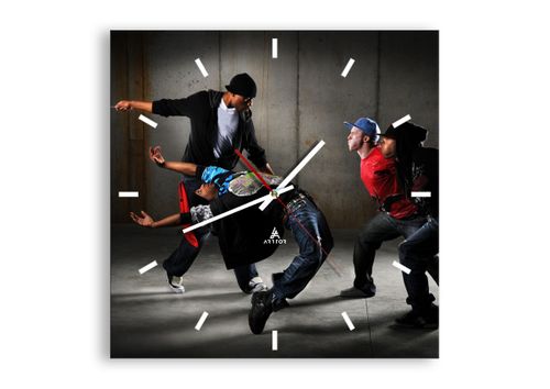 Zegar Ścienny - Breakdance Ulica - 40X40 Cm - C3Ac40X40-2126 na Arena.pl