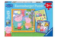 RAV puzzle 3X49 Peppa Pig 05579