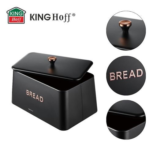 elegancki chlebak stalowy kinghoff kh-1949 czarny na Arena.pl