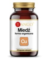 # YANGO Miedź - Forma organiczna (90 kaps.)