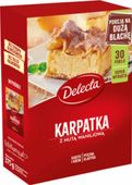 DELECTA Ciasto Karpatka z Nutą Waniliową 375g