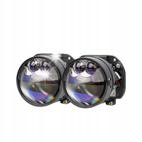 Soczewki Projektory DOUBLE LASER AURA 2.5 Komplet 6000K