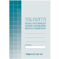 DRUK H91-3  REJESTR MYCIA I DEZYNFEKCJI KOM.ŁADUNKOWEJ 5906858011821