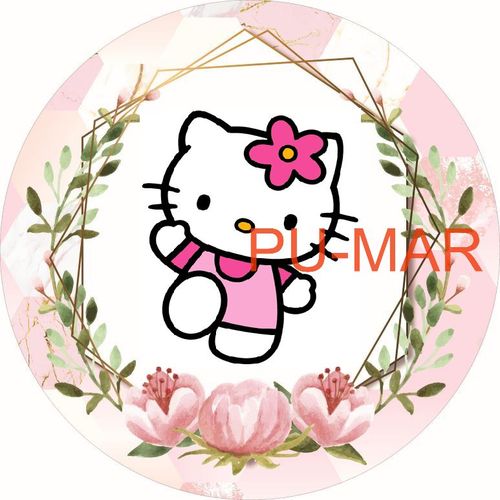 Opłatek na tort HELLO KITTY Kot Kotek Postać Tekst Gratis na Arena.pl