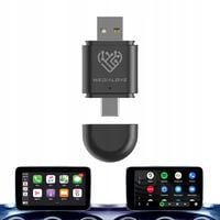 Bezprzewodowy Adapter APPLE CARPLAY do iPhone iOS ANDROID AUTO Pendrive USB