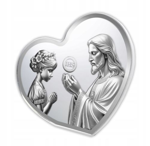 PAMIĄTKA PIERWSZEJ KOMUNII ŚWIĘTEJ OBRAZEK PREZENT NA KOMUNIĘ Z GRAWEREM na Arena.pl