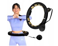 Hula Hop Magnetyczne Wyszczuplające Masażer Z Obciążeniem + Licznik