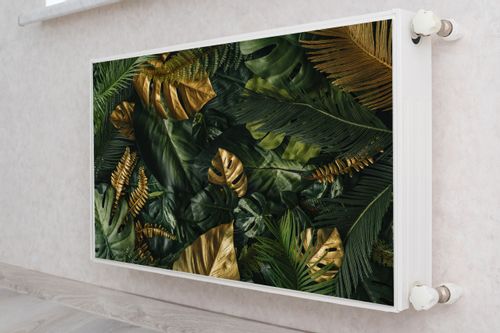 Osłona MAGNETYCZNA Grzejnika Liście Tropikalne Natura 120cm x 60cm na Arena.pl
