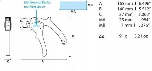 Automatyczny Ściągacz do Izolacji JOKARI 20050 Super 4 Puls Ściągaczki zdjęcie 8