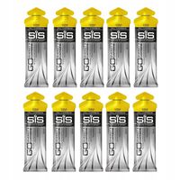 10x SIS żel energetyczny 60ml izotonik z kofeiną 75mg citrus energy gel