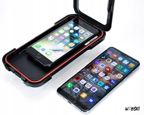 WODOSZCZELNY UCHWYT DO NAWIAGACJI TELEFONU I SAKWA DO KIEROWNICY HULAJNOGI na Arena.pl