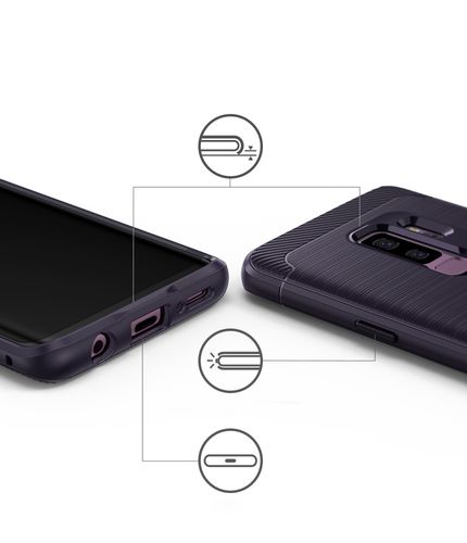 ETUI RINGKE ONYX GALAXY S9 PLUS + 3X FOLIA 3D na Arena.pl