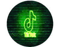 Opłatek na tort Tik Tok