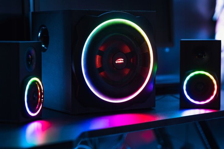 GŁOŚNIKI Speedlink GRAVITY RGB 2.1 120W + Bluetooth zdjęcie 6