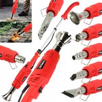 PALNIK OPALARKA WYPALARKA DO CHWASTÓW LIŚCI 2000W 600st 7 DYSZE