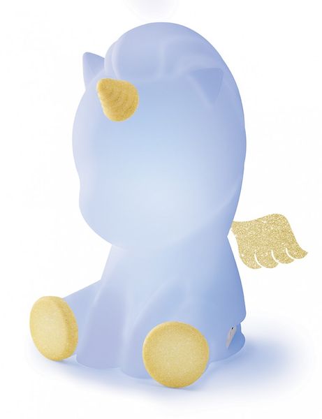 BIGBEN LUMINUS LAMPKA NOCNA LED Z BEZPRZEWODOWYM GŁOŚNIKIEM BLUETOOTH – JEDNOROŻEC GOLD EDYCJA LIMITOWANA, 8BBTLSUNICORNGOLG zdjęcie 3