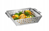 GEFU Taca grillowa BBQ Stalowa 25x21,5