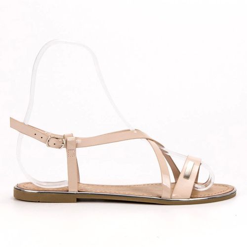 Lakierowane Płaskie Sandałki r.40 na Arena.pl