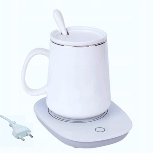 PODGRZEWACZ ELEKTRYCZNY DO NAPOJÓW PODSTAWKA DO PRACY DO HERBATY KAWY MLEKA na Arena.pl
