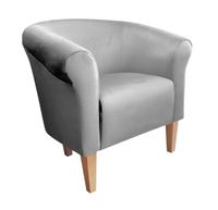 Fotel Milo nogi 20cm buk szary MG17