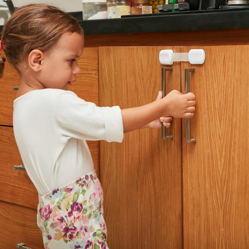 zabezpieczenia szafek blokada szuflad mebli drzwi przed dziećmi mocna na Arena.pl