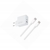 Szybka ładowarka 45W z kablem 1m 2 wejścia do Xiaomi POCO M4 5G