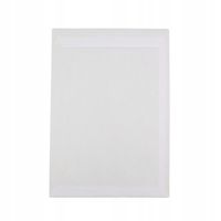 Koperty kurierskie płaskie z paskiem B5 176x250mm białe 500 sztuk