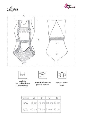 Body Lixpen rozmiar - L/XL na Arena.pl