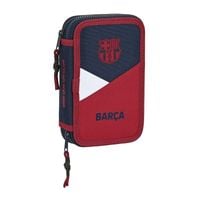 Piórnik z wyposażeniem FC Barcelona  pencil case 28 PCS 412225854 granatowy