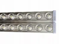 Lampa led oprawa natynkowa świetlówka soczewkowa 120cm 72w zimna