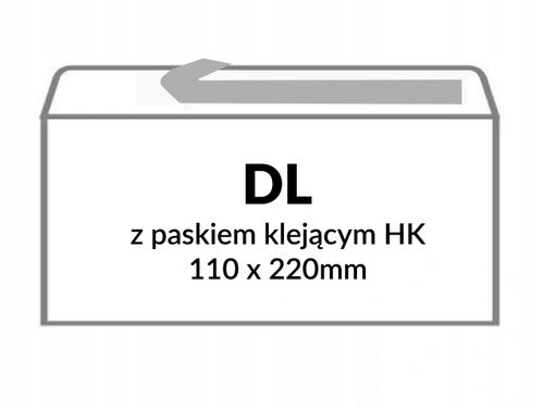 koperta dl sk biała (1000) 7382 na Arena.pl