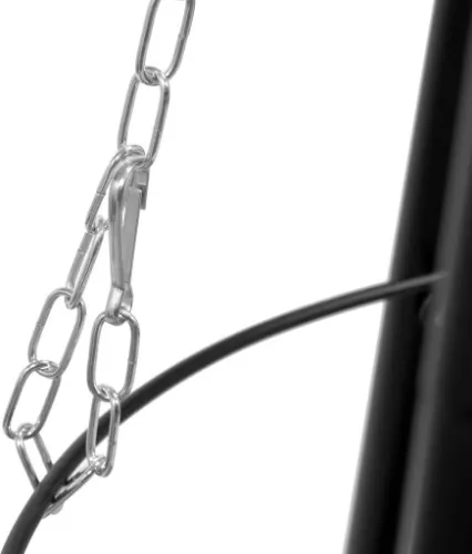 GRILL WISZĄCY OGRODOWY PALENISKO TRÓJNÓG OGNISKO na Arena.pl