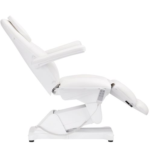 Fotel kosmetyczny elektryczny Sillon Basic 3 siln. biały na Arena.pl
