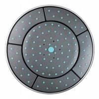 24CM OKRĄGŁA DESZCZOWNICA DO KABINY PRYSZNICOWEJ Z HYDROMASAŻEM 24 cm