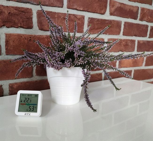 Czytelny Czujnik Sensor Temperatury Wilgotności LCD Zigbee Tuya zdjęcie 2