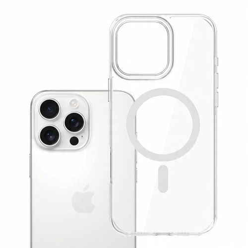 Nieżółknące etui MagSafe na tył do iPhone 16 Pro Max 3mk EverClear Mag Case na Arena.pl