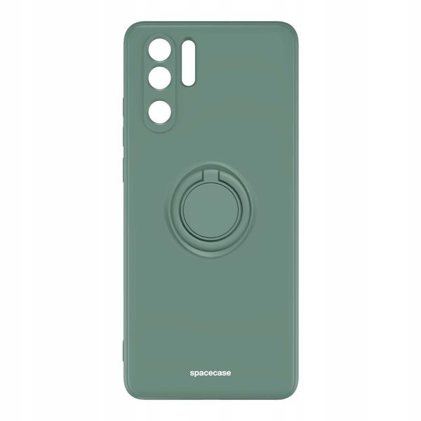 Spacecase Silicone Ring Huawei P30 Pro Dark Green zdjęcie 5