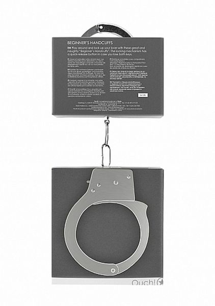 Beginner""S Handcuffs - Metal zdjęcie 3