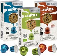 Kapsułki NESPRESSO LAVAZZA Tierra Zestaw Premium Blends 3 x 10 sztuk