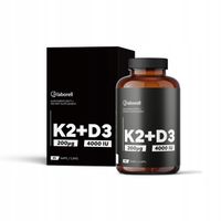 Laborell WITAMINA K2+D3 4000 90 kaps KOŚCI Stawy ODPORNOŚĆ Serce MIĘŚNIE
